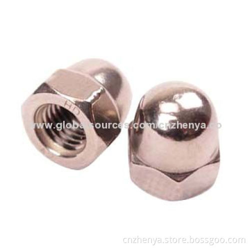 Cap Nuts, DIN1587/GB923, M3 to M48 Size, From China